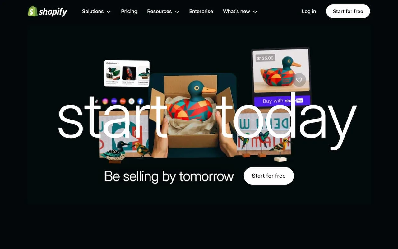 Shopify (for eCommerce)