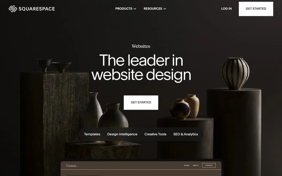 Squarespace website builder