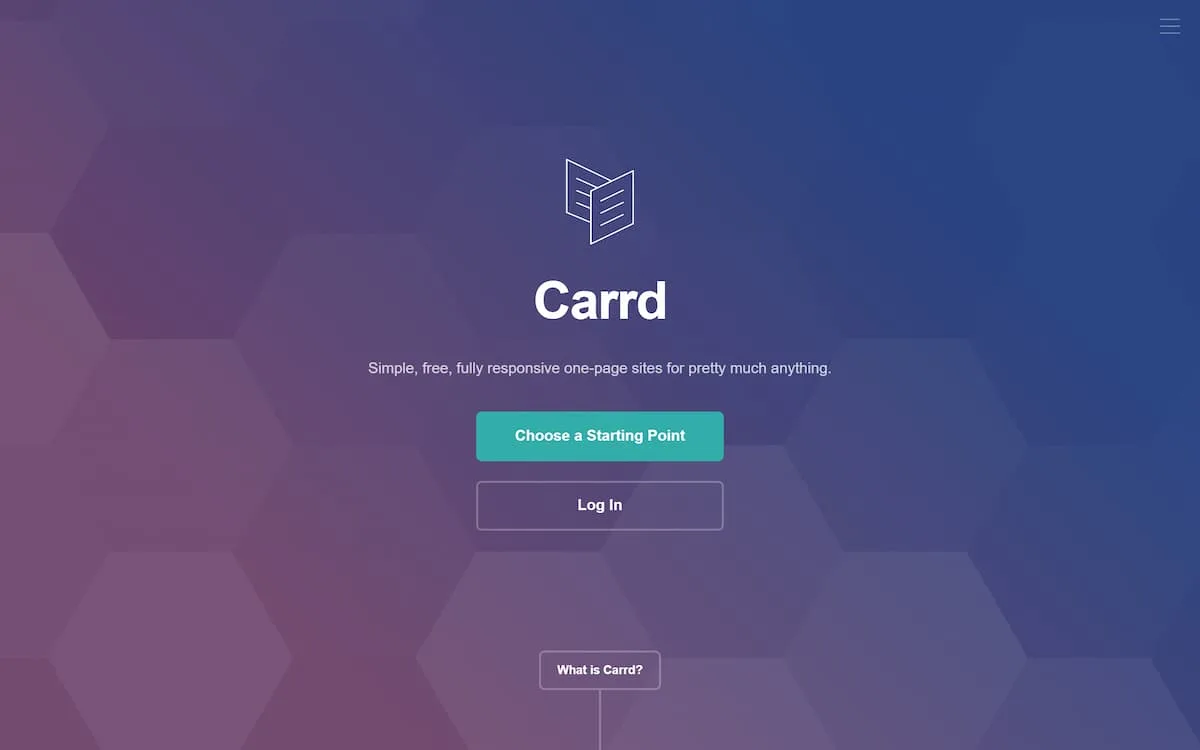 Carrd Website Builder